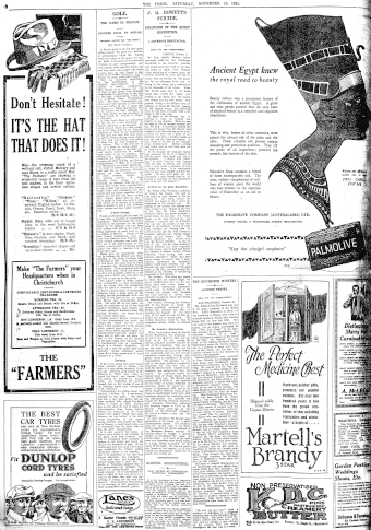 Issue page