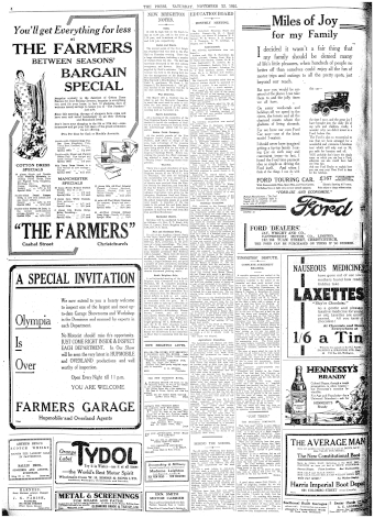 Issue page