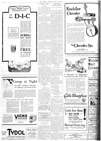 Issue page