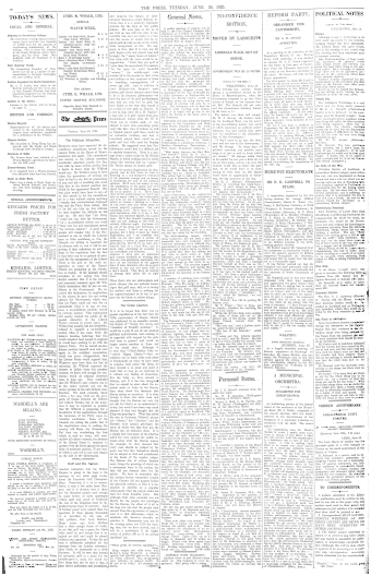 Issue page