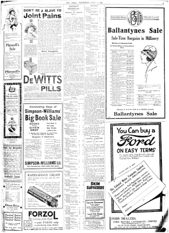 Issue page
