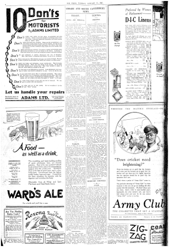 Issue page