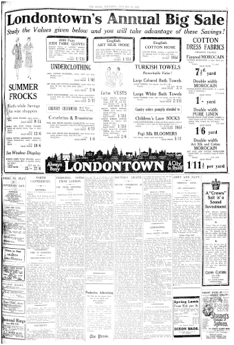 Issue page