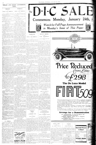Issue page