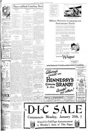 Issue page