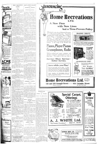 Issue page