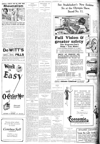 Issue page