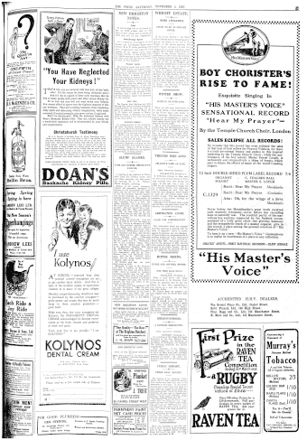 Issue page