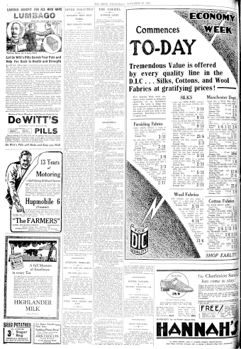 Issue page