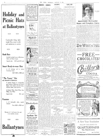 Issue page