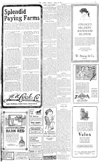 Issue page
