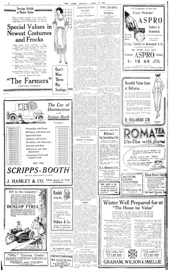 Issue page
