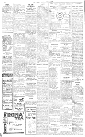Issue page