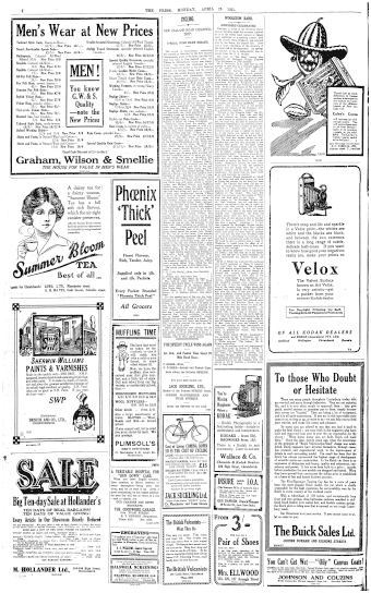 Issue page