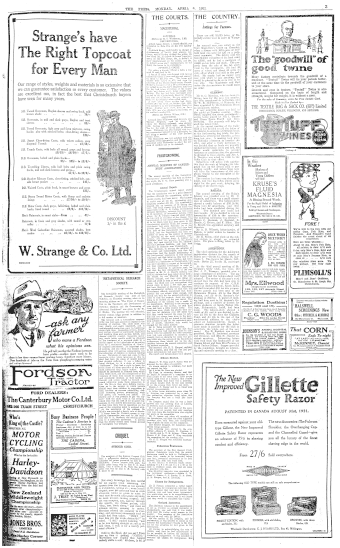 Issue page