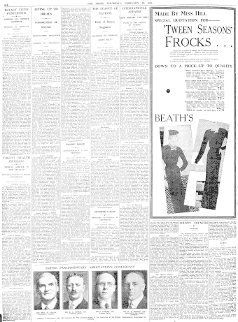 Issue page