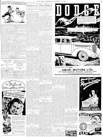Issue page
