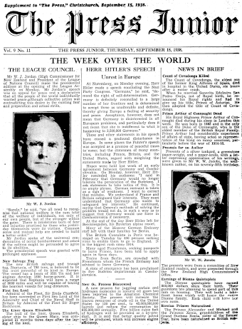 Issue page
