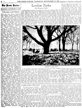 Issue page