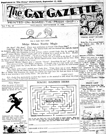 Issue page