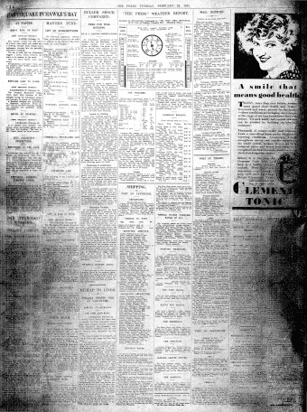 Issue page