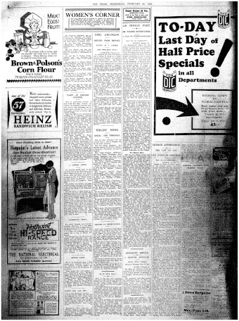 Issue page