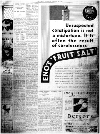 Issue page