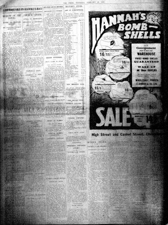Issue page