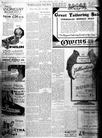 Issue page