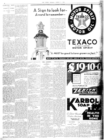 Issue page