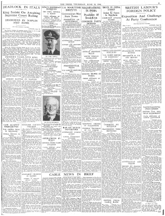 Issue page