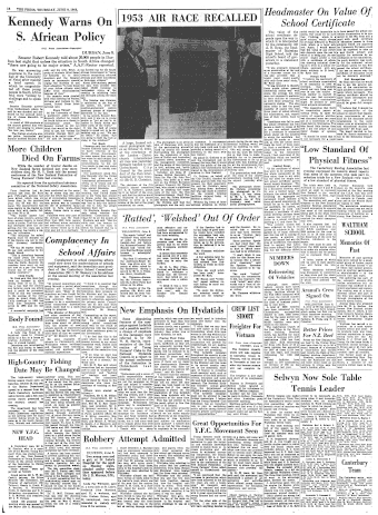 Issue page