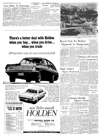 Issue page