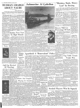 Issue page