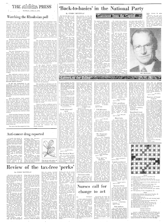 Issue page