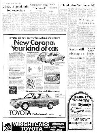Issue page
