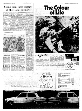 Issue page