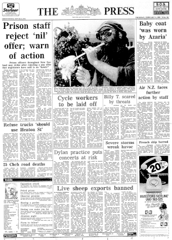 Issue page