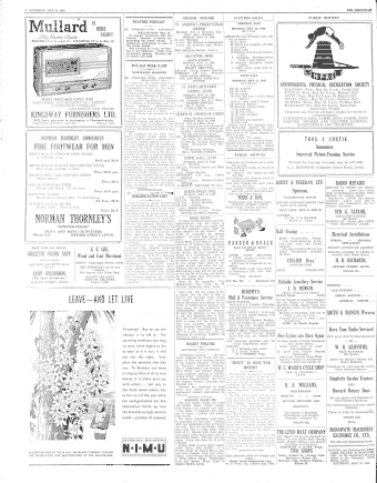 Issue page