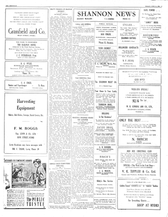 Issue page
