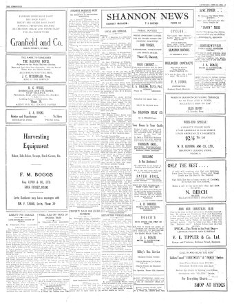 Issue page