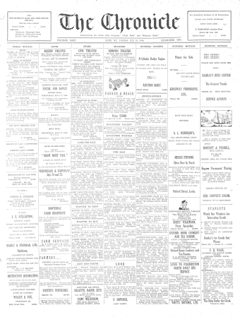 Issue page