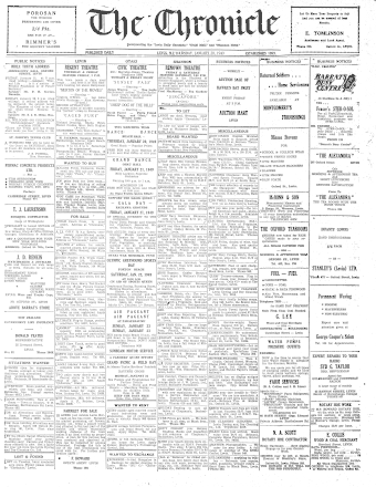 Issue page