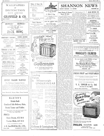 Issue page