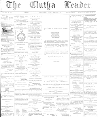 Issue page