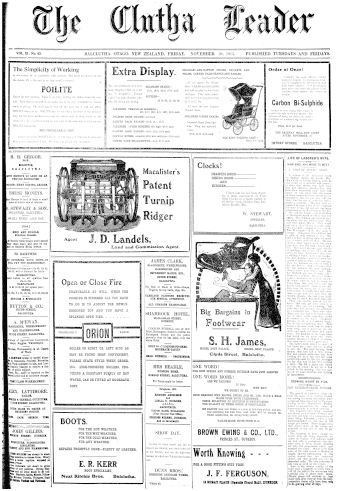 Issue page