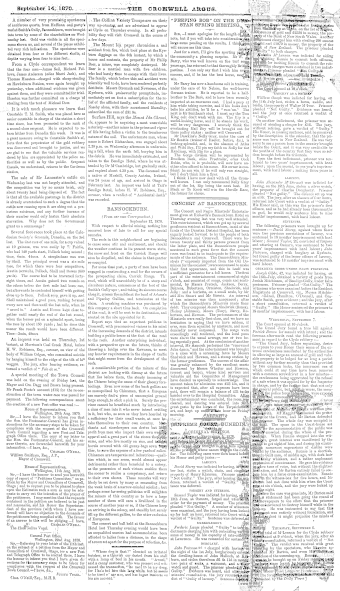 Issue page
