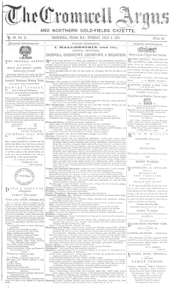 Issue page