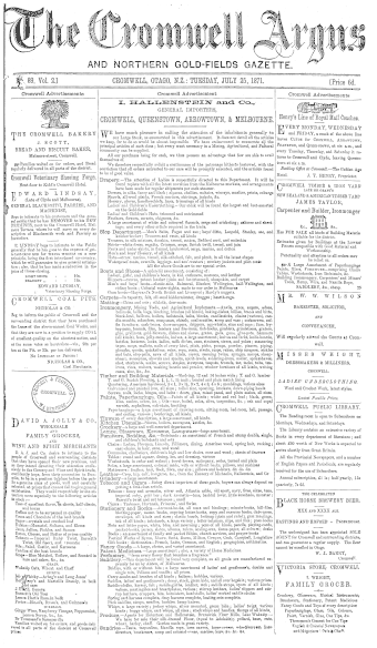 Issue page
