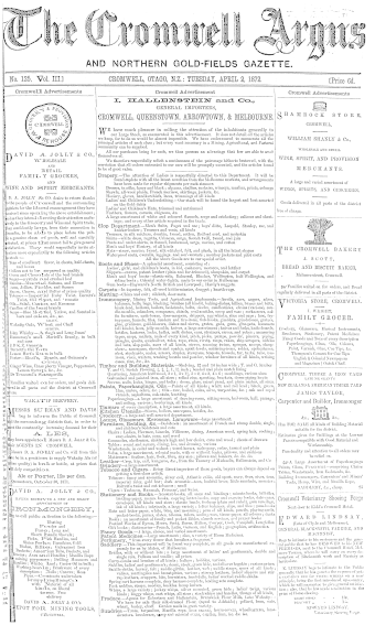Issue page